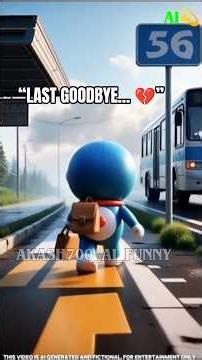 🔥 “Doraemon Ka LAST Goodbye! 😭 Bus Blast Mystery | Spider-Man, Venom & Captain America Unite!” 🔥#ai