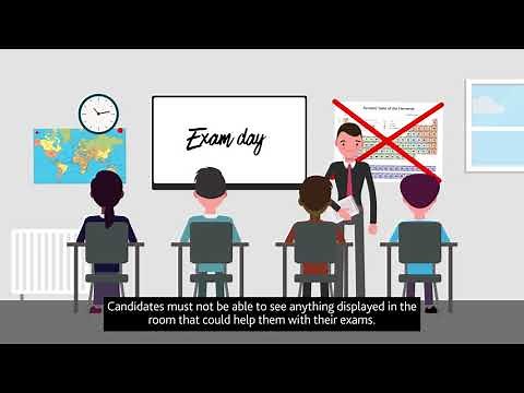 Preparing the exam venue