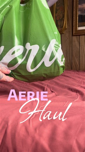 Today’s Aerie Haul! 🎀 I got a couple very cute pieces I’m so excited about!! @aerie #aeriehaul #aerie #tryonhaul #haultok #smallcontetcreator