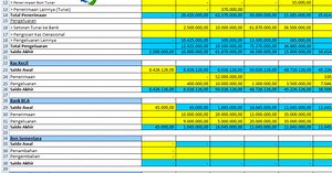 Cara Membuat Laporan Daily Cash Report/DCR Dengan Rumus Excel