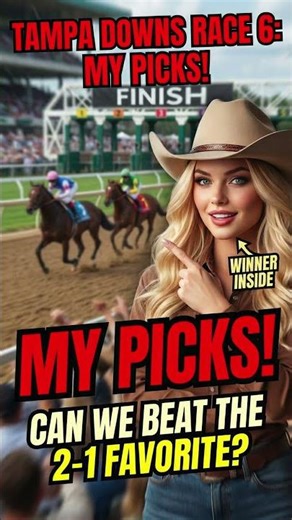 Tampa Bay Downs Race 6 Picks Cupid’s Dude UPSET + Capitan Danny Favorite Bella Bets April 8, 202