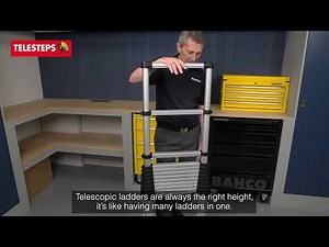 Telesteps 3m Ecoline Telescopic Ladder| XMS25LADDER | Get Kitted Out Tool Sale