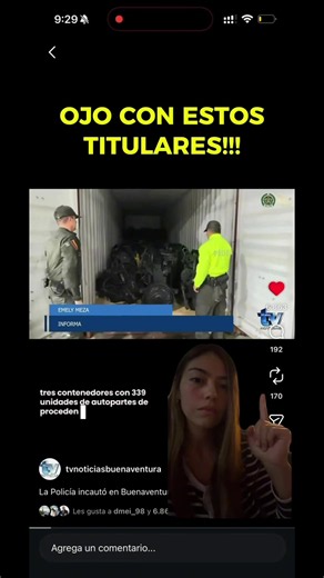 OJO CON ESTOS TITULARES SOBRE CONTRABANDO! La inocencia se presume! No pueden afirmar las noticias esto! ‼️🚨‼️🚨 #importacion #dian #polfa