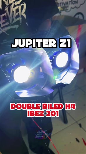 Buat para user Jupiter Z1 gimana pada kena racun mini biled h4 ga nih?🔥 #jupiterz1 #biled #headlamp #fyp #variasimotor