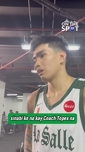 KUYA KEVIN TO THE RESCUE 🏹 Kevin Quiambao embraces his new role as point guard and leader of the Green Archers after Evan Nelle and Mark Nonoy graduated from DLSU. #OneSports #StrongerBetterTogether #LegendsStartHere #UAAPSeason87 | One Sports