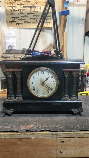 100 year old Sessions mantle clock