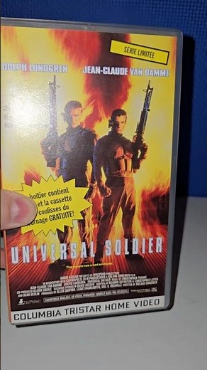 Universal Soldier VHS #shorts #vhs #collection #movie