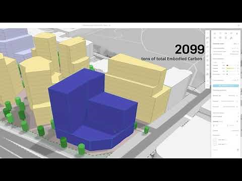 How to use the Embodied Carbon Analysis in Autodesk Forma