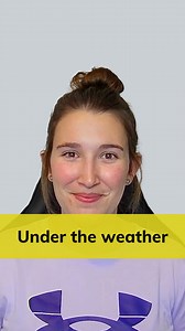 The expression "under the weather" is an idiom that means someone is feeling unwell, sick, or not in good health. #idioms #idiomoftheday #idiomchallenge #idiomsinenglish #idiomsandphrases #idioms_phrasalverbs_proverbs #idiomsoftheweek #englishexpressions #intermediateenglish #englishvocabulary #b2english | English with Kris Amerikos