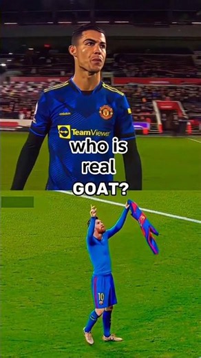 🔥 Ronaldo vs Messi 🐐 Who Is The Real GOAT? 🤯 #shorts