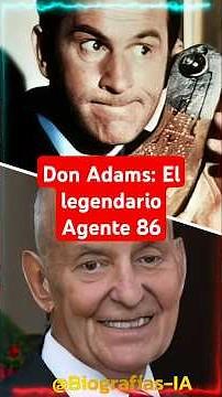 Don Adams: El icónico Agente 86 que marcó una época #DonAdams #Agente86