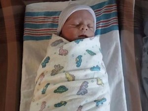 First Baby Of Year At Elmhurst Hospital