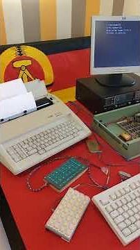 ROBOTRON Z1013 + ROBOTRON ERIKA S3004. Year 1987. Made in DDR. #nostalgia #vintage #retrocomputer