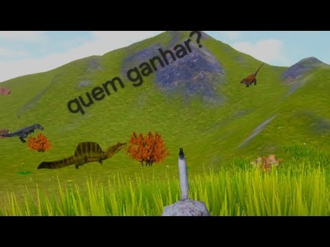 [The cursed isle] spino vs dois rex batalha insana