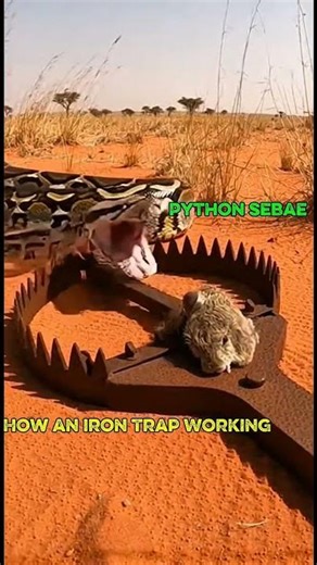 Python Vs Iron Trap | How it is working.