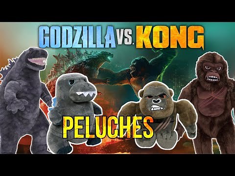 Todos los Peluches de Godzilla vs Kong