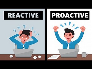 How to be proactive not reactive? reactive vs proactive | how to be proactive at work | soft skills