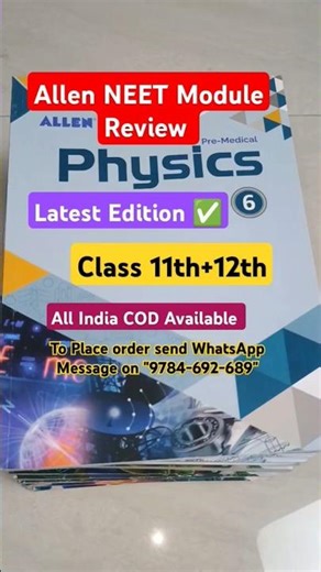 Allen Neet Modules Detailed Review 😍 Neet 2026