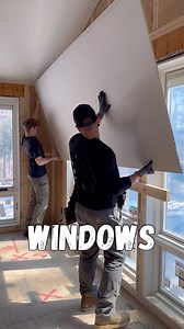 Installing Drywall Around Windows! #remodel #construction #homerenovation #realestate #design #entrepreneur #interiordesign #drywall #carpentry #tools | WINNI