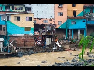 Así se vivió la emergencia en Medellín por fuertes lluvias y el desbordamiento de una quebrada