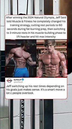 After winning the 2024 Natural Olympia, Jeff Seid told Muscle & Fitness he completely changed his