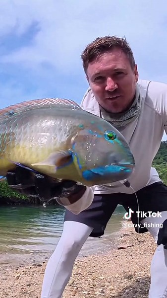 Unexpected Fishing Catch in a Tiny Creek