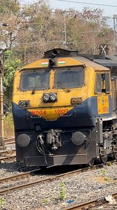 4X WDG4 ￼EMD Locomotives Linked With ￼￼ ￼Freight Train At Kulem GOA | hamari_bhartiya_rail