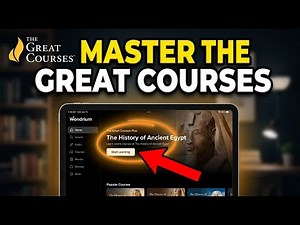 How to use The Great Courses for In-Depth Learning - Detailed Guide