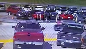 The Parkersburg Police Department is currently investigating the theft of a 2014 Kawasaki KX250F motorcycle which was removed from the owners truck. Video surveillance obtained from the area shows the theft. If anyone can identify the person (s) depicted in the video, who exited the gray Dodge truck with wheelchair attachment, please contact the Parkersburg Police Department @ 3044248444 or private message us here on our Facebook page. | Parkersburg Police Department