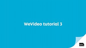 WeVideo 3 - recording your voice
