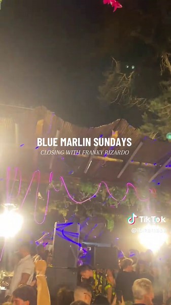 Blue Marlin Ibiza Sundays with Franky Rizardo Vibes