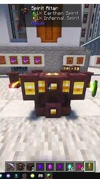 CÓMO USAR el ALTAR de los ESPÍRITUS en MALUM para Minecraft