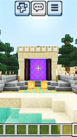 NEW DESERT STYLE NETHER PORTAL | MINECRAFT | #shorts #trending #minecraft #portal