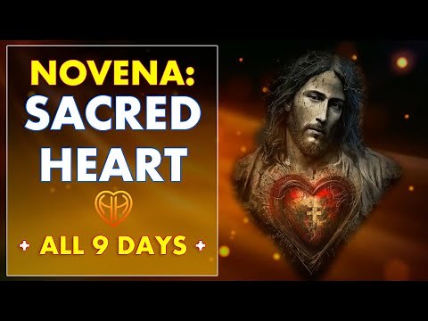 Novena to the SACRED HEART OF JESUS - Video Guide for All 9 DAYS • Catholic | HALF HEART