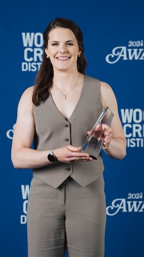 Goaltender of the Year, Kristen Campbell, reflects on her first season with PWHL Toronto and the growth of the game. 💜 | PWHL