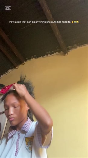 For my first time, it’s not bad.😭😭#CapCut #viral #fyp #own #braids #girlpower