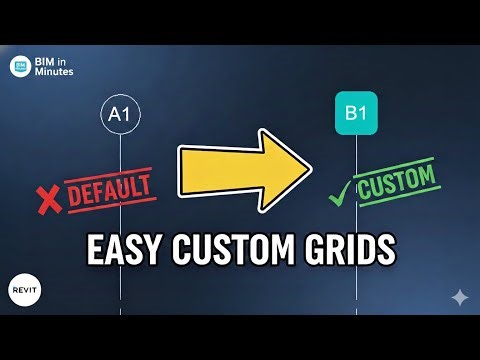 Revit Custom Grids in Minutes!