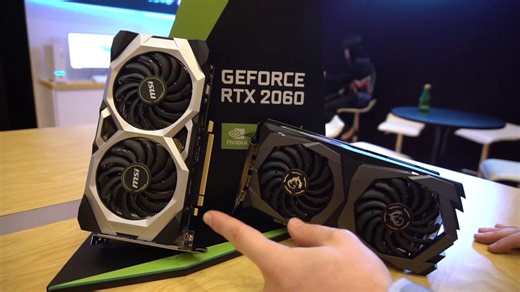 CES 2019: MSI's RTX 2060's