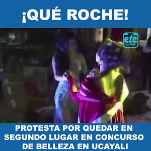 2.6M views · 10K reactions | Se tenía que decir y se dijo: "apaguen la luz"  Concursante protesta en vivo por quedar en segundo lugar en el certamen de Miss Carnaval Ucayali 2024. La señorita Carol Reyes, incapaz de aceptar su posición, expresó abiertamente sus sentimientos durante el evento, sugiriendo que la ganadora había sido elegida de manera injusta e insinuando la posibilidad de un fraude. ¿Qué opina? www.etc.pe | ETC Noticias | Facebook