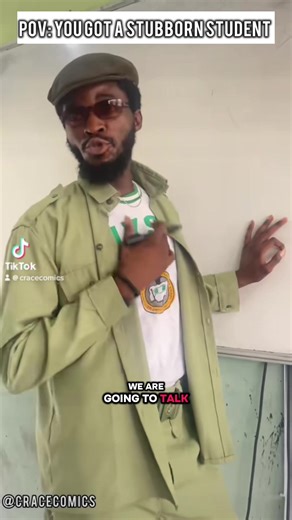 Stubborn Student: A Humorous Classroom Perspective