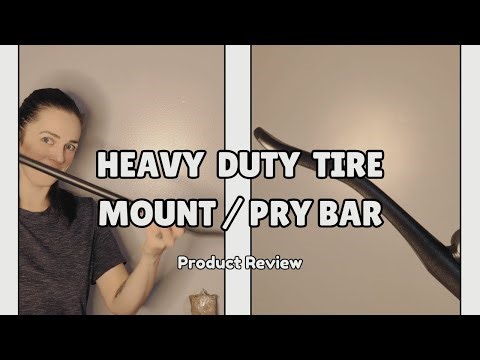 Heavy-Duty Tire Pry Bar 💪 Built to Lift, Lever & Last