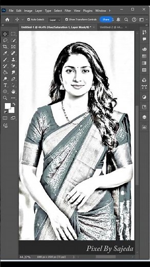 Photo to Pencil Sketch in Photoshop ✏️ Easy & Fast Tutorial
