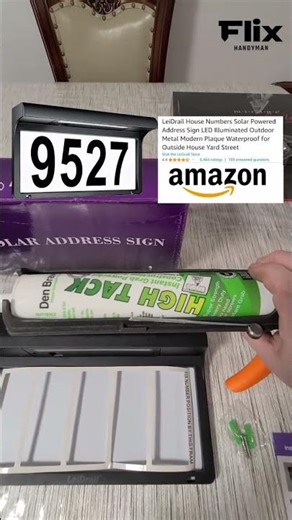 How to Light Up Your Home With This Solar Powered Number Sign | FLIX IT YOURSLEF