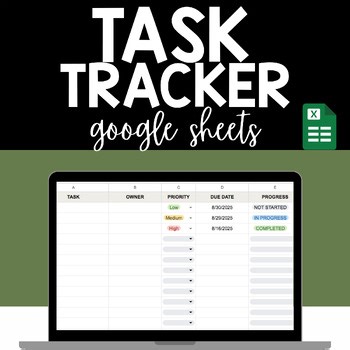 Digital Task & Project Tracker for Teachers/Leaders