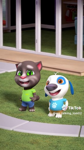 Chinese Talking Tom and Hank on an Adventure with Friends