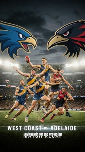 Adelaide Crows vs West Coast Eagles Highlights | AFL Round 17 2026 | Full Match Recap 🔥