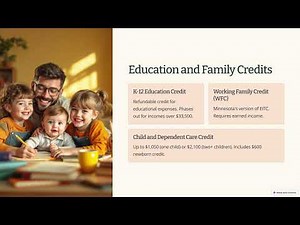 Minnesota tax credits and subtractions