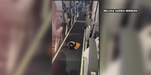 Cellphone battery pack sparks fire during flight, forcing pilot to make emergency landing