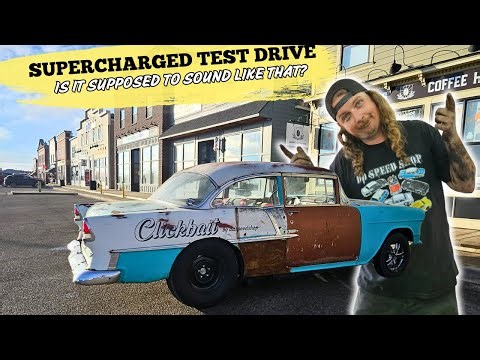 STREET MACHINE 55! Supercharged 305 Makes First Street Pull.