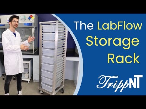 Organize Your Lab with the LabFlow Storage Rack